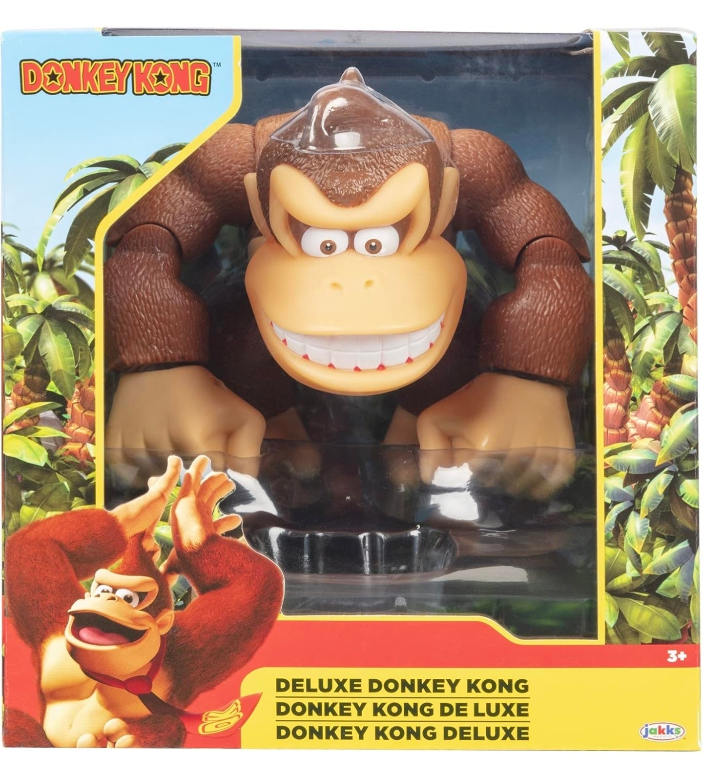 Donkey Kong Figura de Accion Nintendo Jakks Pacific 19 Cm