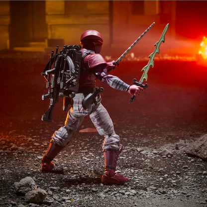 Cobra Night Creeper Figura de Accion Gi Joe 121 Classified Series 15 Cm