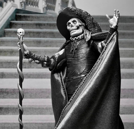 El Fantasma de la Opera 1925 Masque of the Red Death B&W Figura De Acción Universal Monsters Neca Ultimate 18 Cm