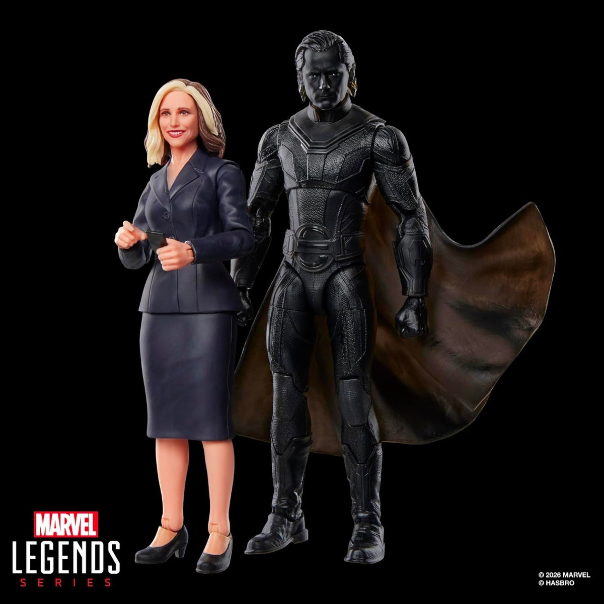 Valentina Allegra De Fontaine & The Void 2 Pack Figuras de Accion Thunderbolts Marvel Legends