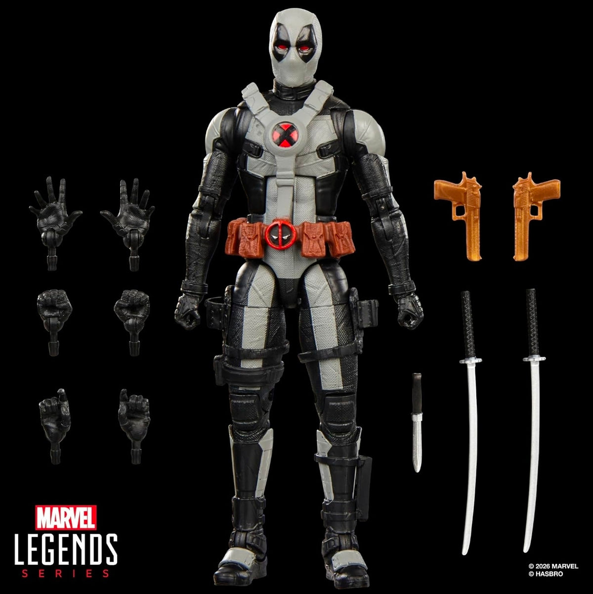 Deadpool Concept Figura de Accion Deadpool & Wolverine MCU Marvel Legends 16 Cm