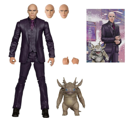Lex Luthor & Baby Kaiju Figura Superman 2025 Deluxe Theatrical Edition Mcfarlane Toys