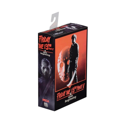 Jason Voorhees Figura de Acción Friday The 13th Part V A New Beginning Neca Ultimate 18 Cm