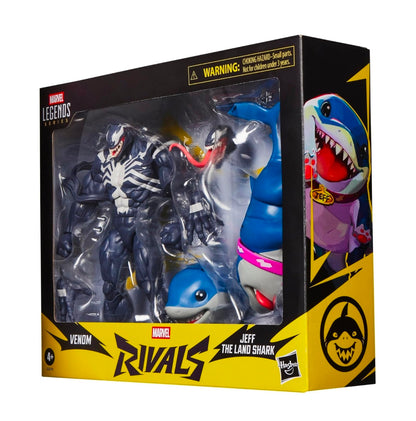 Venom & Jeff The Land Shark 2 Pack Figuras de Acción Marvel Rivals Marvel Legends 20 Cm