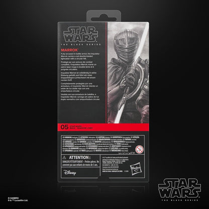 Marrok Figura de Acción Star Wars Maul Shadow Lord Black Series 16 cm