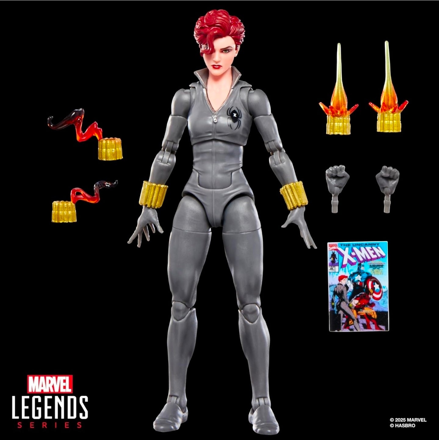 Black Widow Figura de Accion Comics Marvel Legends 15 Cm