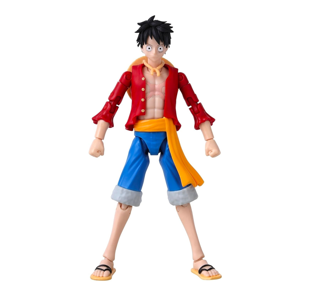 Monkey D Luffy Figura Acción One Piece Anime Heroes Bandai 16 Cm