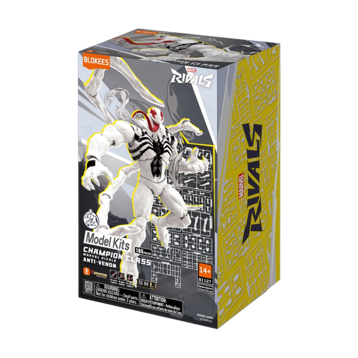 Anti Venom Figura de Accion Marvel Rivals Blokees Champion Class 15 Cm