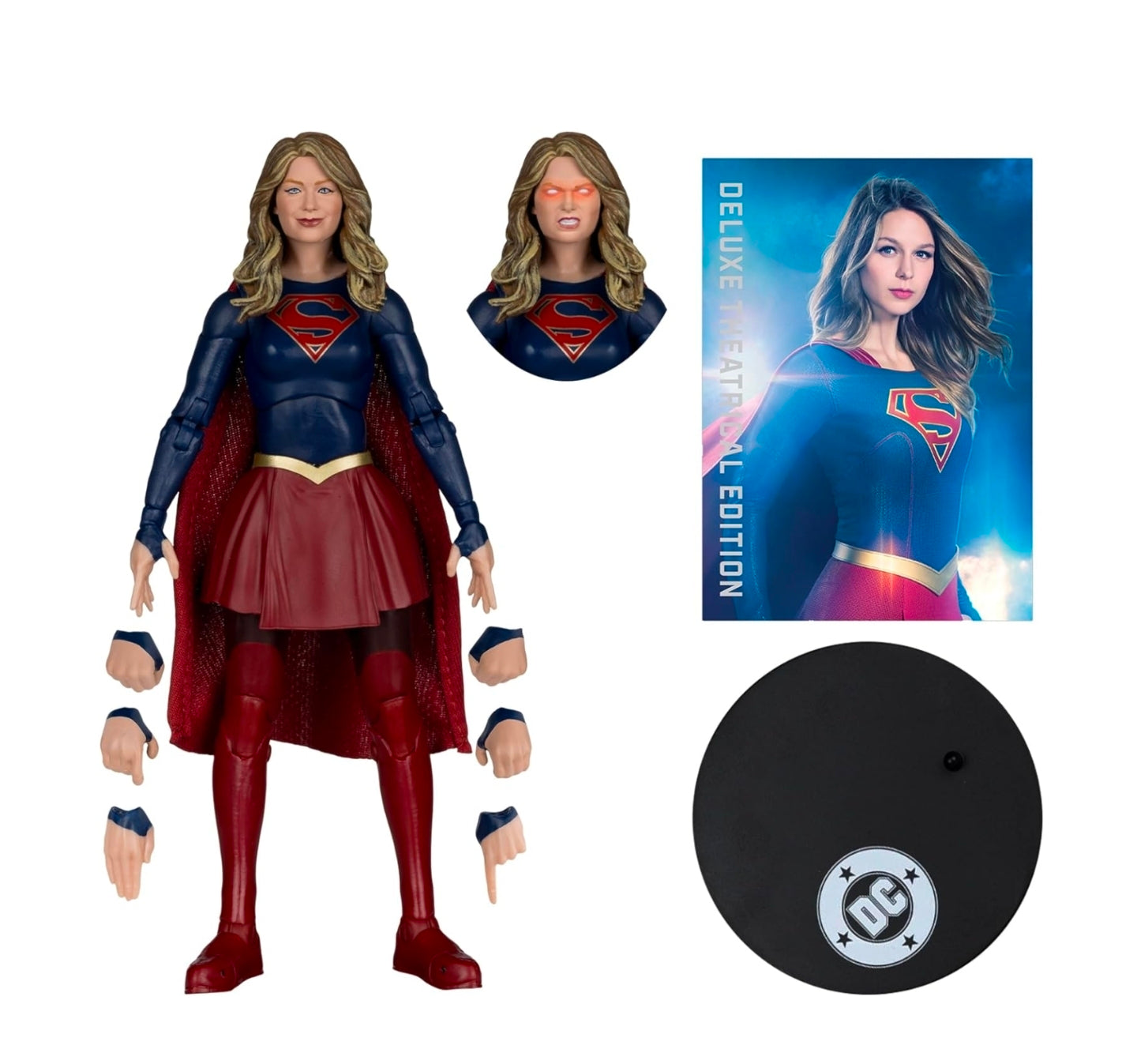 Supergirl Figura de Accion TV 2015 Dc Deluxe Theatrical Edition Mcfarlane 17 Cm