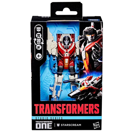 Starscream Figura de Accion Transformers One Studio Series Deluxe Class 14 cm