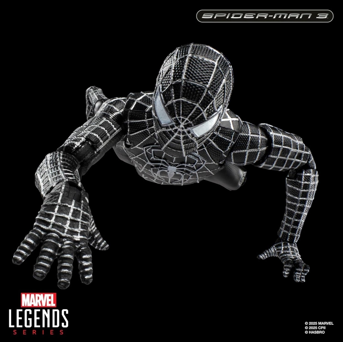Spiderman Simbionte Figura de Accion Spiderman 3 Marvel Legends 15 cm
