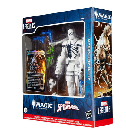 Agent Anti Venom Figura de Acción Magic The Gathering Spiderman Marvel Legends 16cm