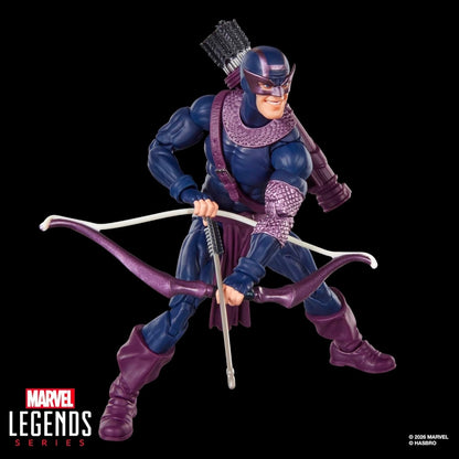 Dark Avengers Hawkeye Figura de Acción Marvel Legends 16 cm Baf Marvel's Box