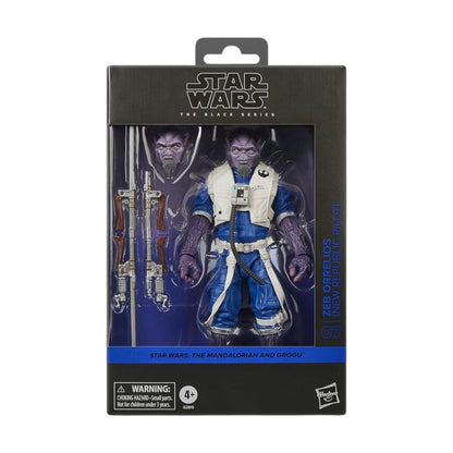Zeb Orrelios Figura de Acción The Mandalorian & Grogu Star Wars Black Series 17 Cm