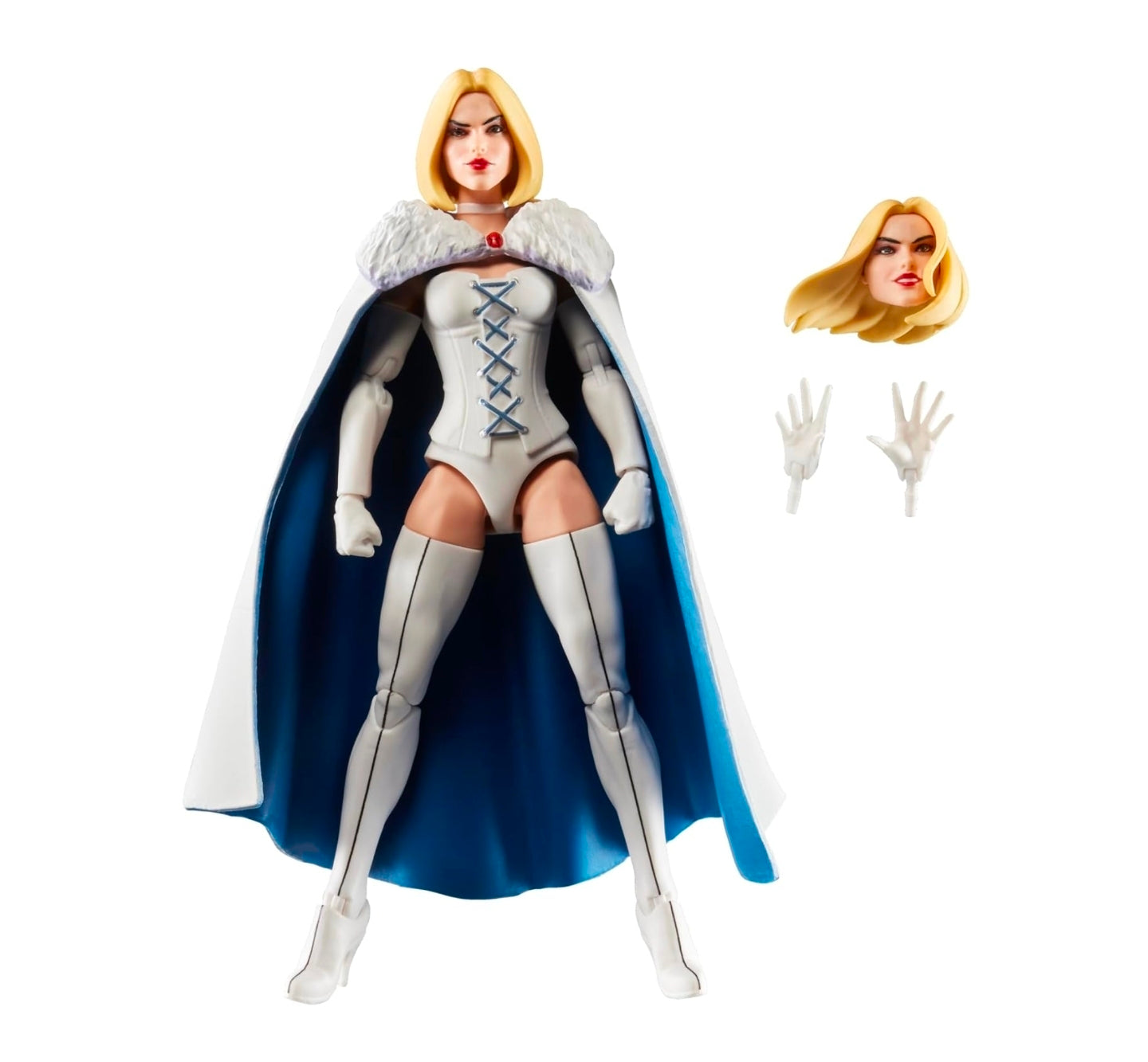 Emma Frost Figura de Accion X Men 97 Marvel Legends Retro 16 Cm