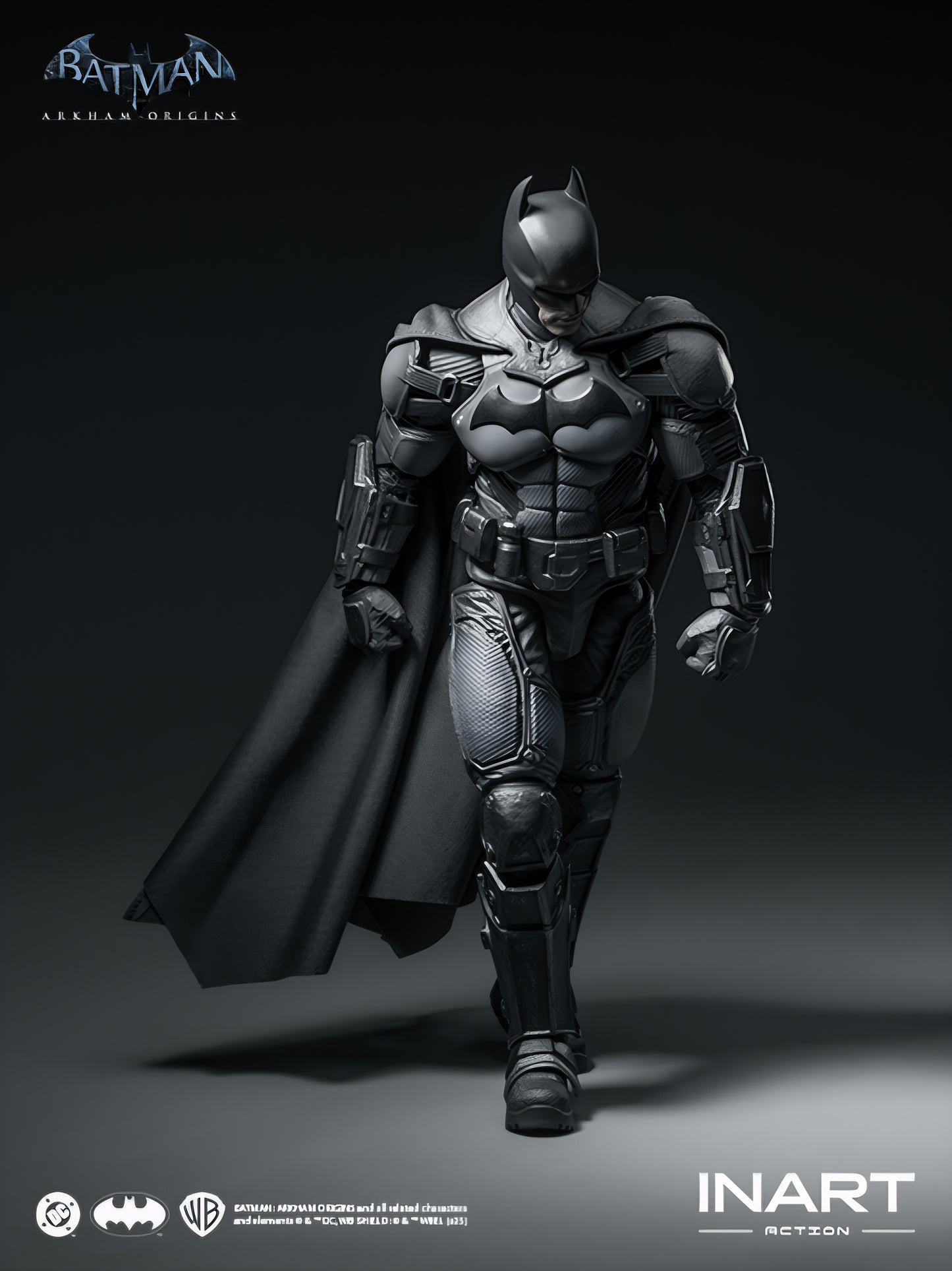 Batman Figura de Acción Arkham Origins Inart Action 18 Cm