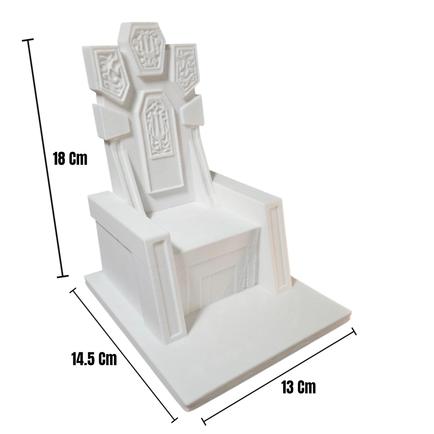 Trono Poseidon Blanco para Figuras de Acción 1/12, 1/10 y 1/9 Saint Seiya, Marvel, DC, Etc.