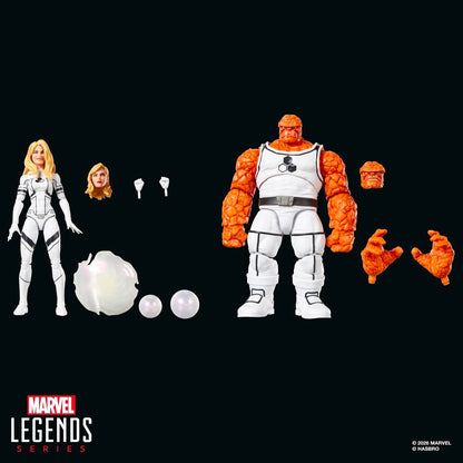 The Thing & Invisible Woman Pack Figuras de Acción Future Foundation Fantastic 4 Marvel Legends 17 Cm