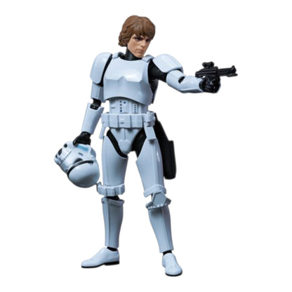 Luke Skywalker Disfraz Stormtrooper Figura de Accion Star Wars A New Hope Blokees Champion Class 15 Cm