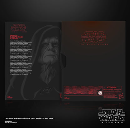 Emperor Palpatine & Throne Pack Figura Star Wars Black Series 16cm