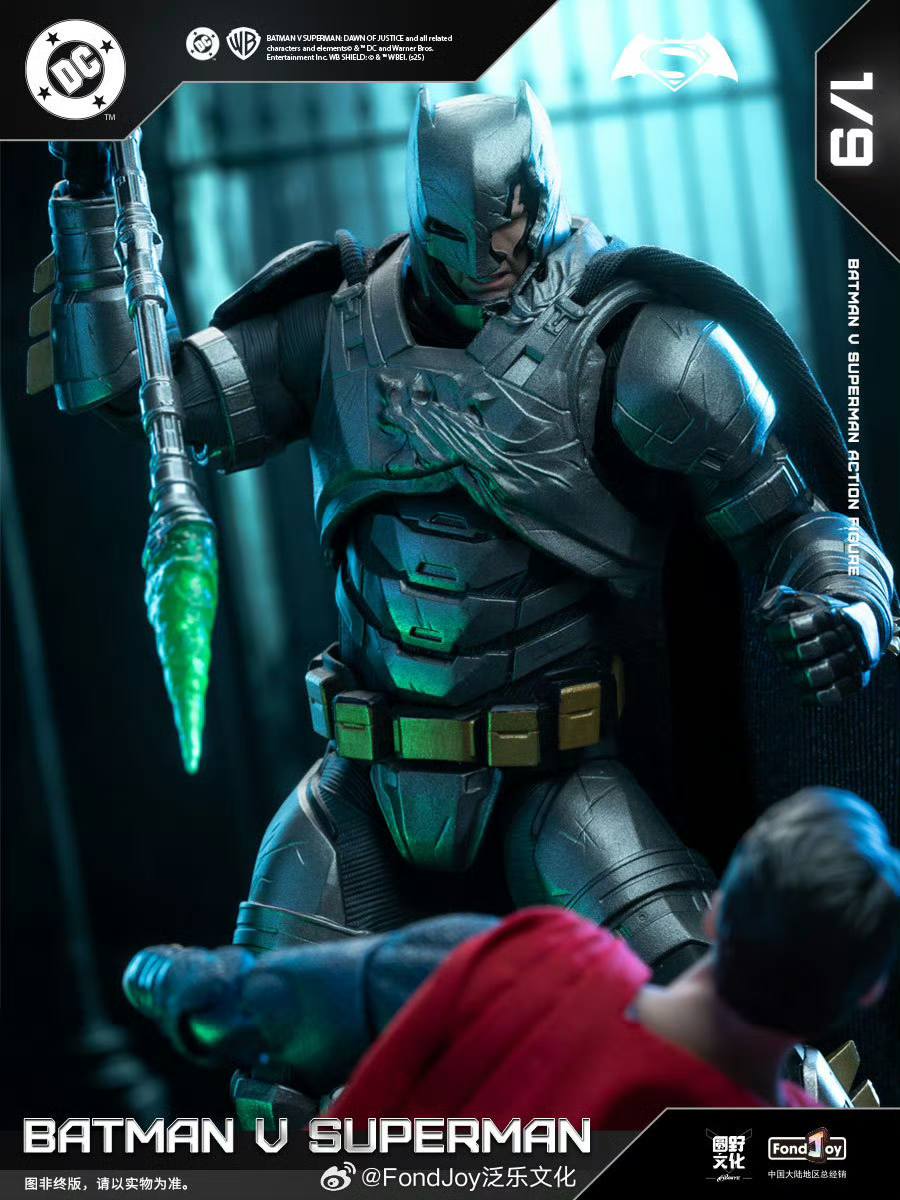 Batman V Superman 2 Pack Figuras De Accion BVS Dawn Of Justice Fondjoy 19 Cm