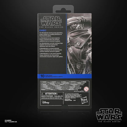 Embo Figura de Acción The Mandalorian & Grogu Star Wars Black Series 15 Cm