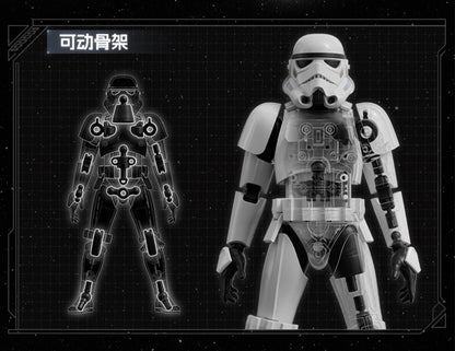 Stormtrooper Figura de Acción Star Wars Model Kit Blokees Champion Class 14 Cm