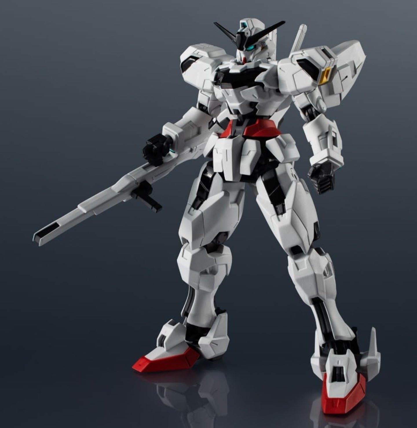 Gundam Calibarn X EX01 Figura de Accion GU 31 Gundam Universe Bandai 16cm