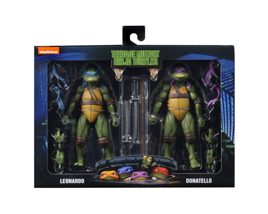 Leonardo & Donatello Pack Figuras De Acción Teenage Mutant Ninja Turtles Neca 18 Cm