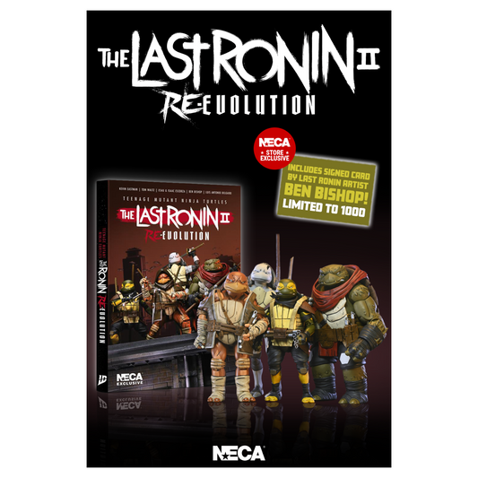 The Last Ronin 2 Re-Evolution Pack Figuras de Accion & Comic Firmado por Ben Bishop Neca Ultimate Set Ed Limitada