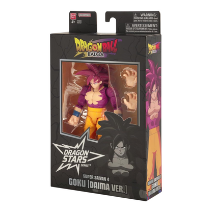 Goku Super Saiyan 4 Figura De Acción Dragon Ball Daima Dragon Stars Bandai 17 Cm