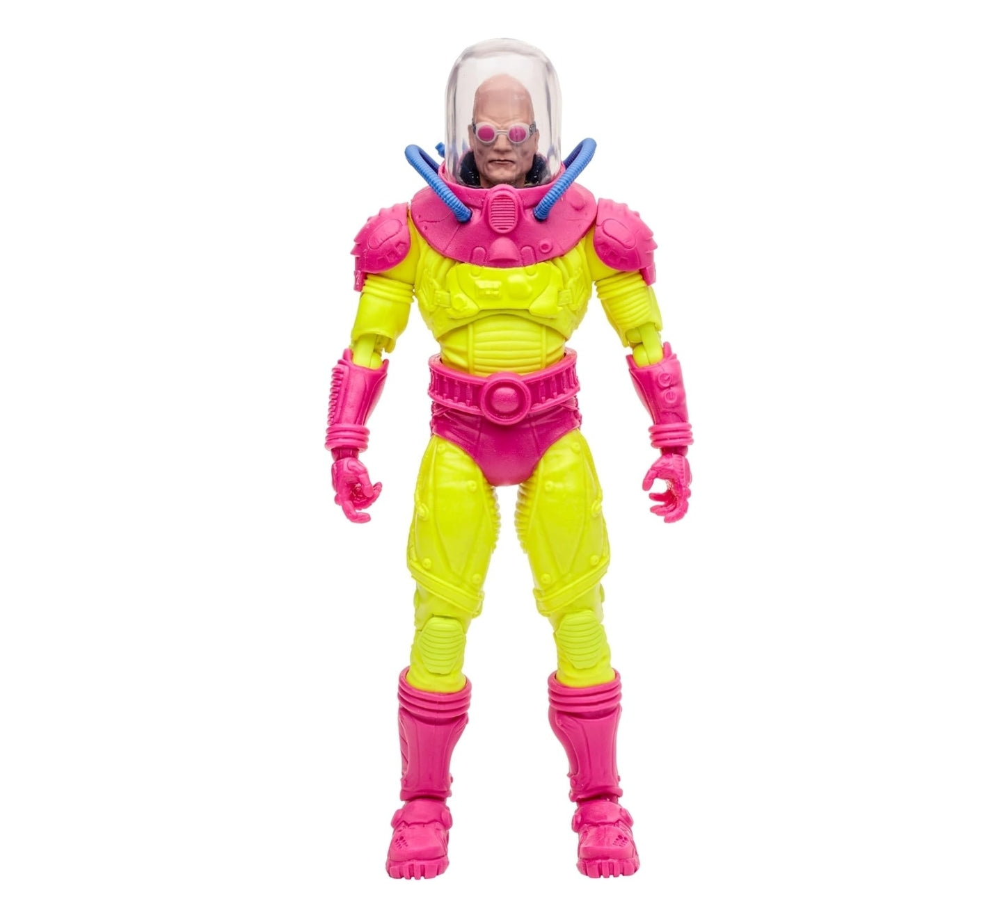 Mr Freeze Figura de Accion The Ice Crimes of Mr Zero Black Light Gold Label Mcfarlane 18 cm