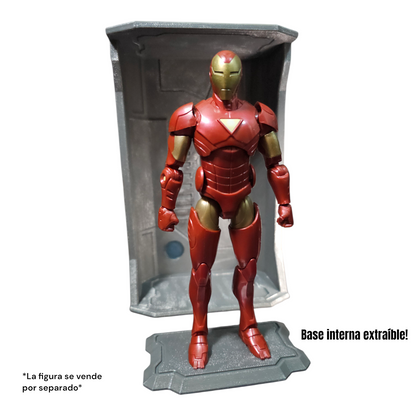 Hall Of Armours Modular para Exhibir Figuras de Accion Marvel Legends, Mafex, Sh Figuarts, Mcfarlane, Neca, Etc.