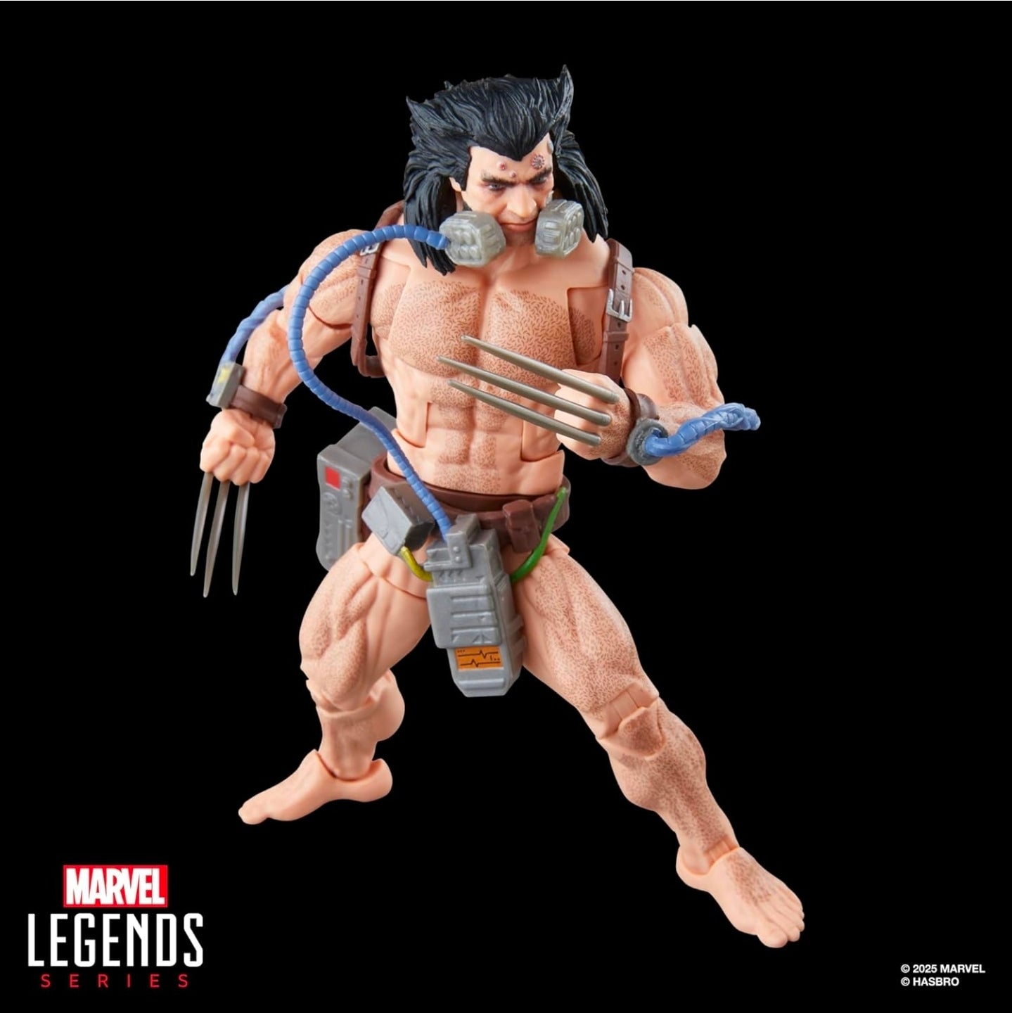 Wolverine Weapon X Figura de Accion X Men Marvel Legends Retro 15 Cm