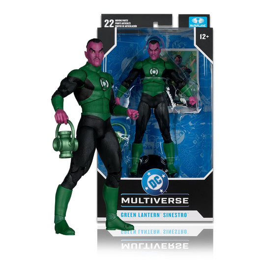 Sinestro Figura De Acción Green Lantern Corps #1 Dc Multiverse Mcfarlane Toys 17 cm