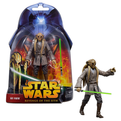 Kit Fisto Figura de Accion Star Wars Revenge Of The Sith Black Series Commemorative 16cm
