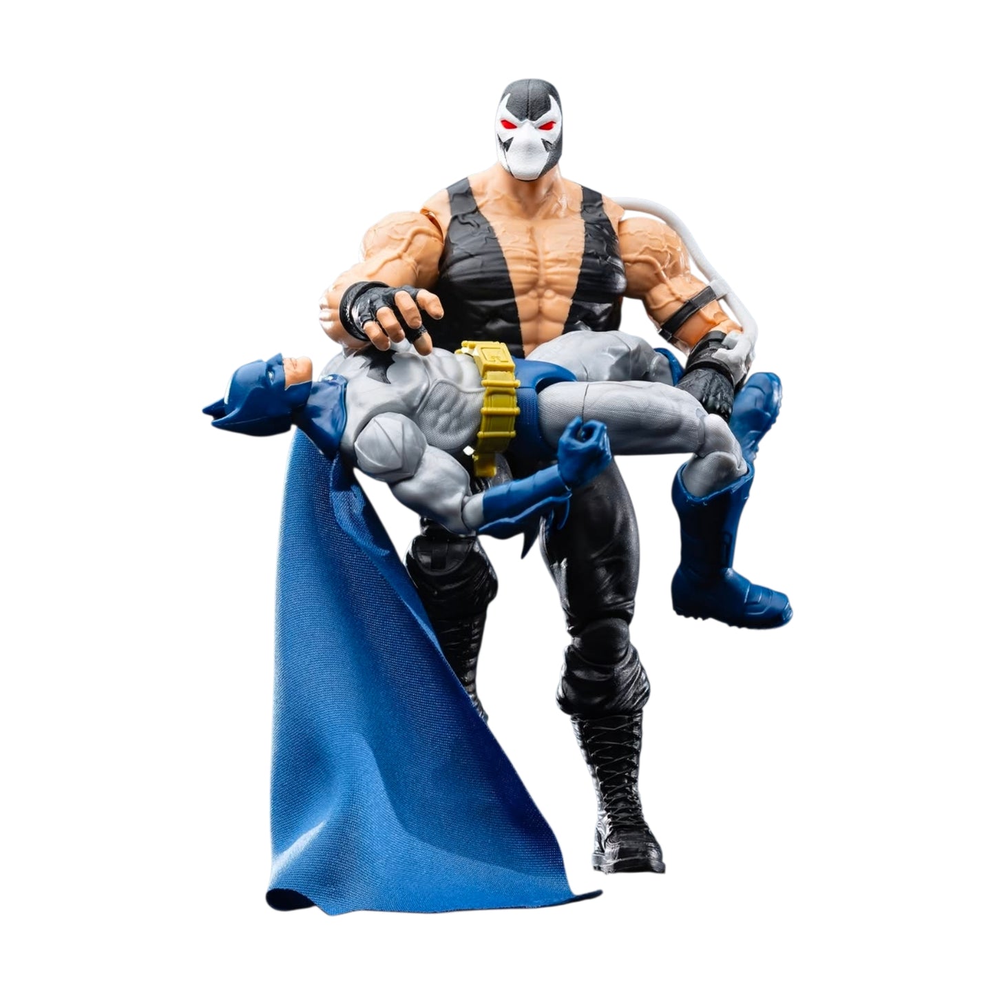 3 Pack Batman & Nightwing Vs Bane Figuras De Accion DC Premier Mattel 17 Cm