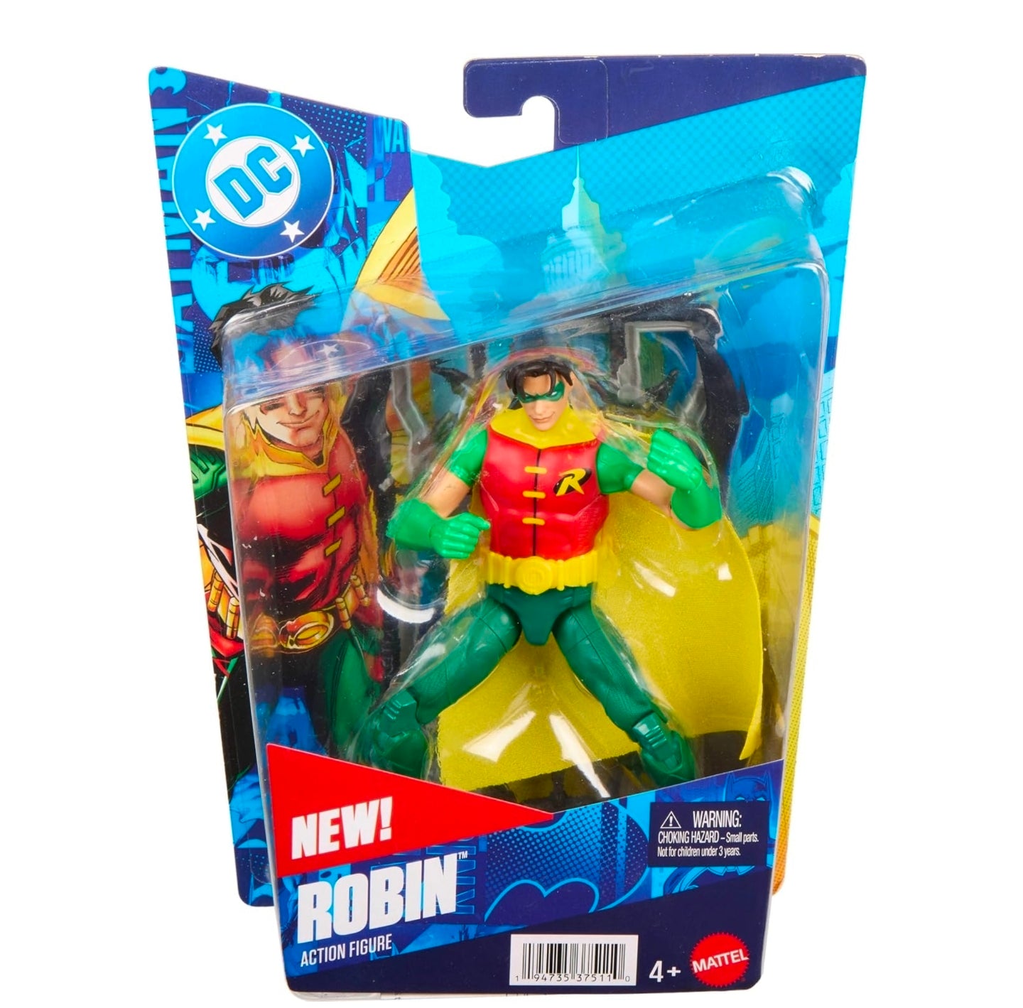Robin Figura De Accion Super Villains DC Premier Mattel 15 Cm