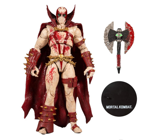 Spawn Blood Feud Hunter Figura de Accion Mortal Kombat Mcfarlane 18cm