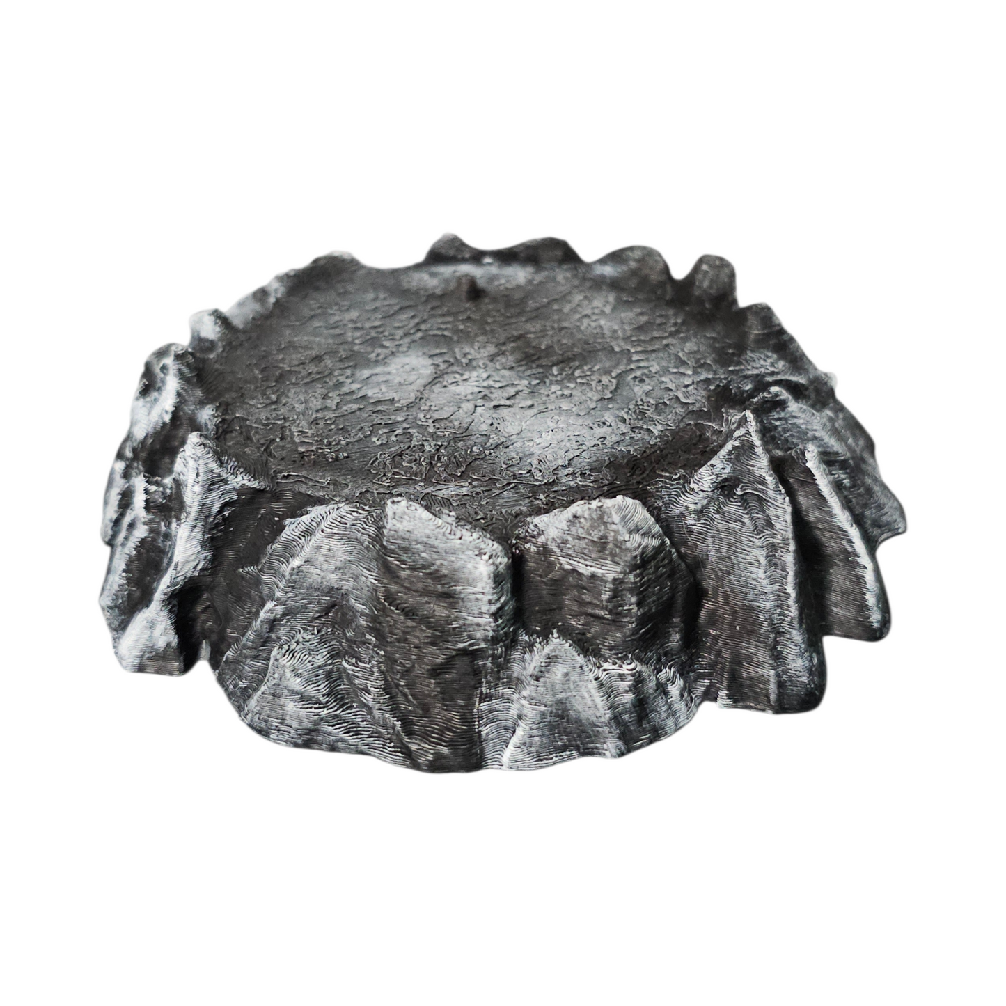 Base Rocosa para Figuras de Accion Estilo Medieval