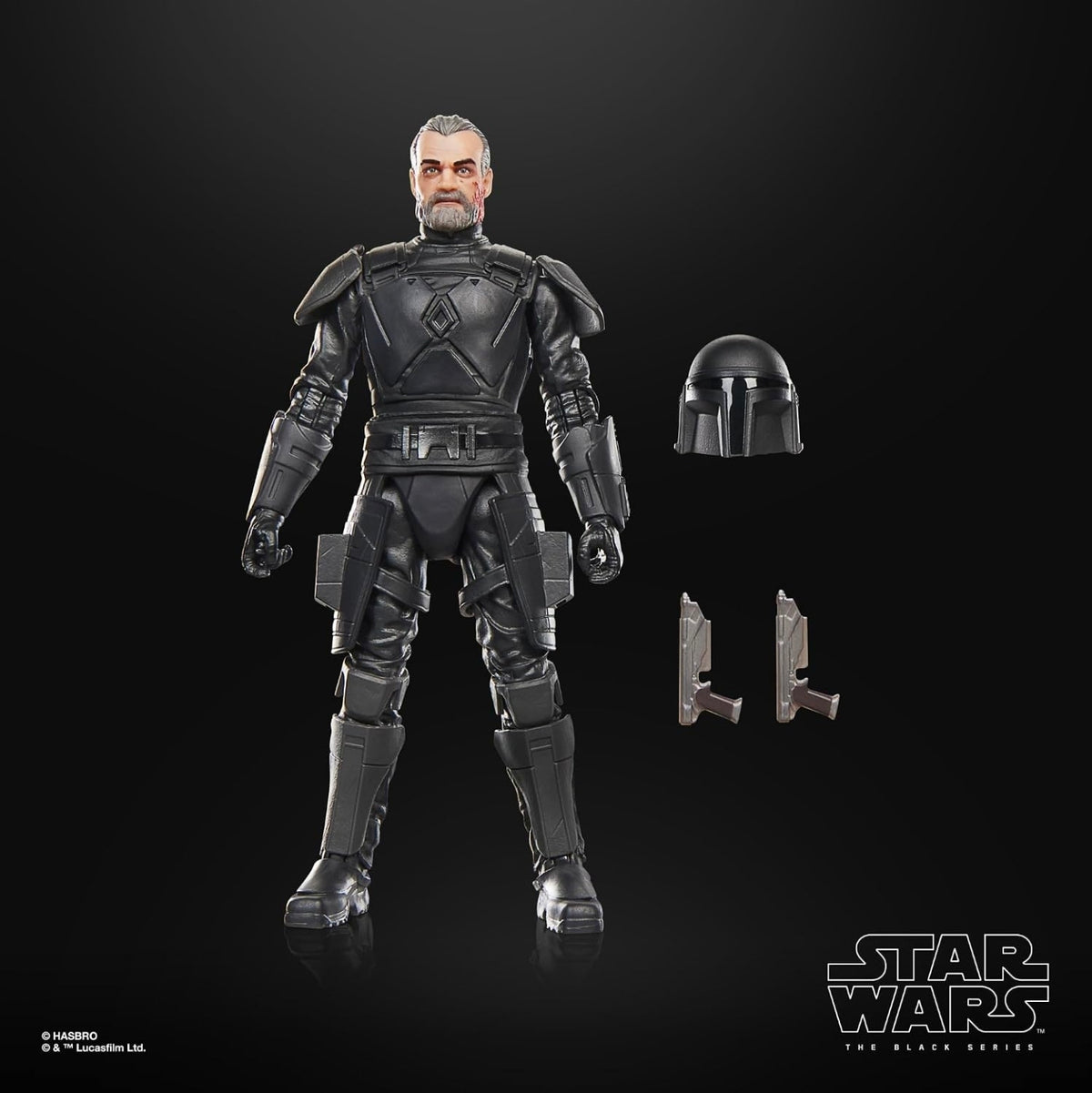 Mandalorian Super Commando Kebris Figura de Acción Star Wars Darth Maul Shadow Lord Black Series 15 cm