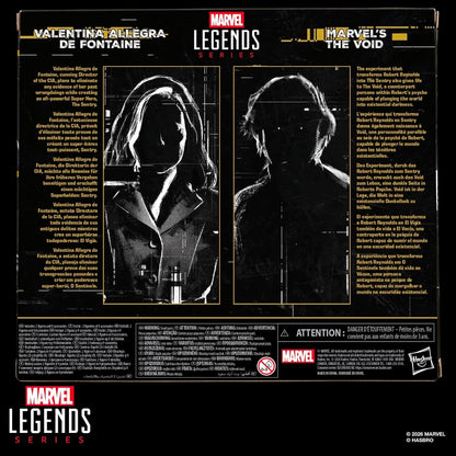 Valentina Allegra De Fontaine & The Void 2 Pack Figuras de Accion Thunderbolts Marvel Legends