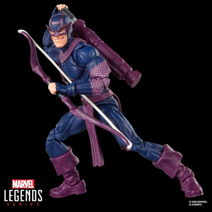 Dark Avengers Hawkeye Figura de Acción Marvel Legends 16 cm Baf Marvel's Box