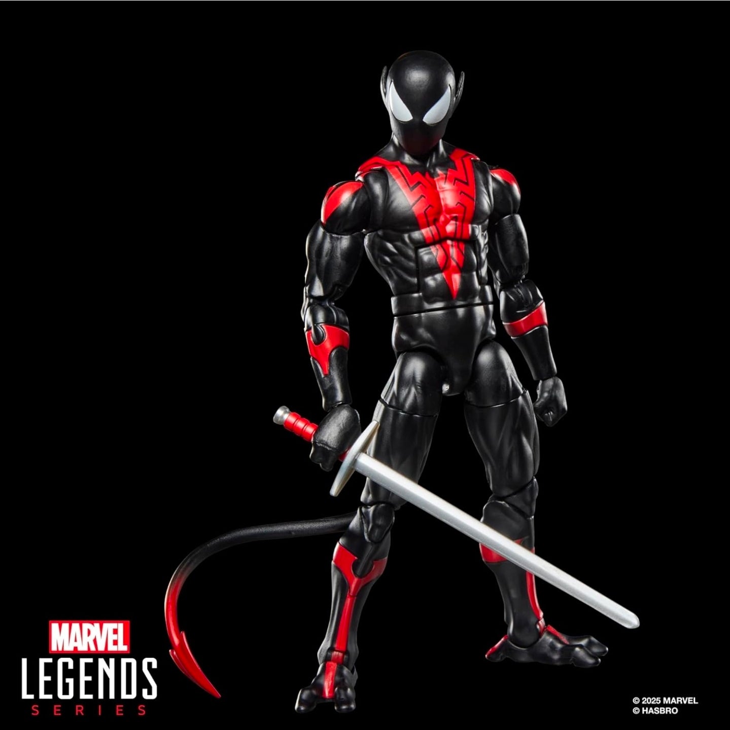 Uncanny Spiderman Nightcrawler Figura de Accion Spider-Man Comics Marvel Legends 15 Cm