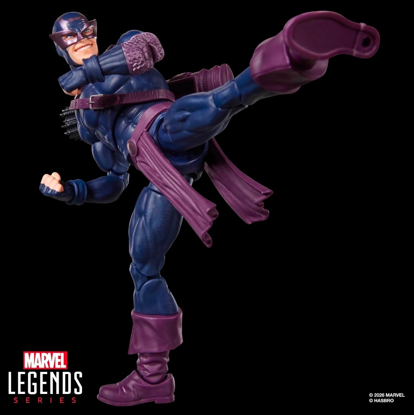 Dark Avengers Hawkeye Figura de Acción Marvel Legends 16 cm Baf Marvel's Box
