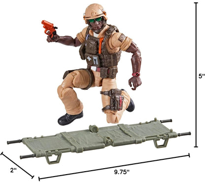Carl Doc Greer Figura de Accion Gi Joe 122 Classified Series 16 Cm