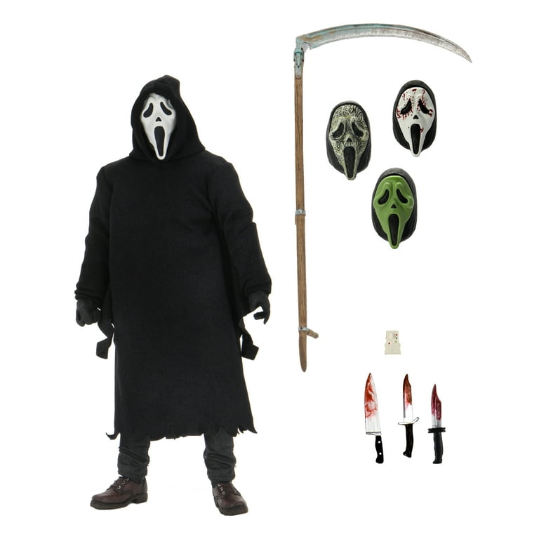 Ghost Face Figura de Accion Scream Horror Neca Ultimate 17 Cm