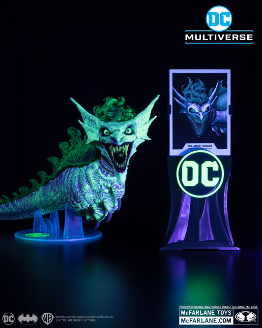 Joker Dragon Glow In The Dark Figura De Acción Dark Nights Death Metal Dc Multiverse Mcfarlane Toys 25 cm