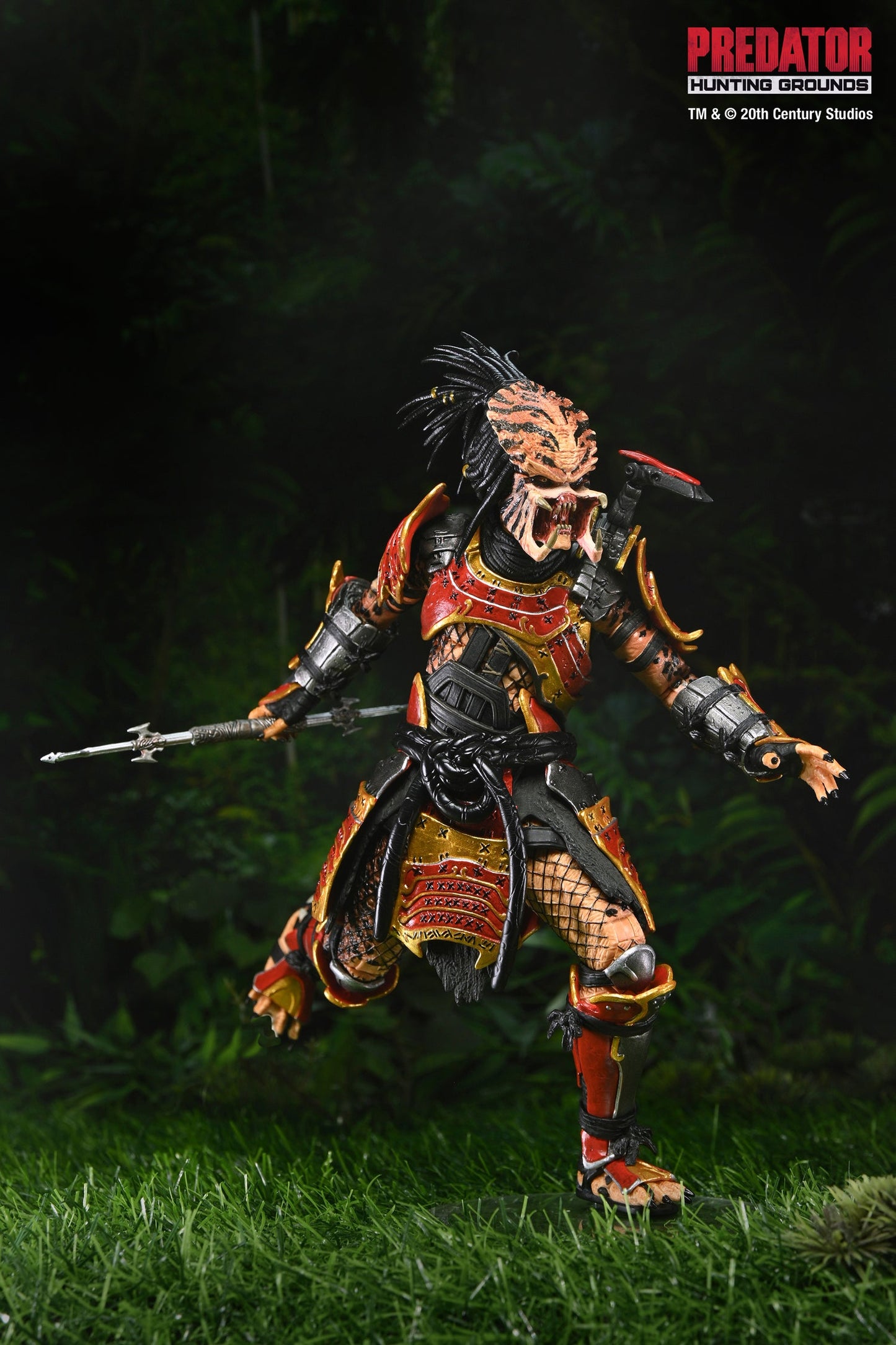 Samurai Predator Figura de Accion Predator Hunting Grounds Neca Ultimate 21.5 cm