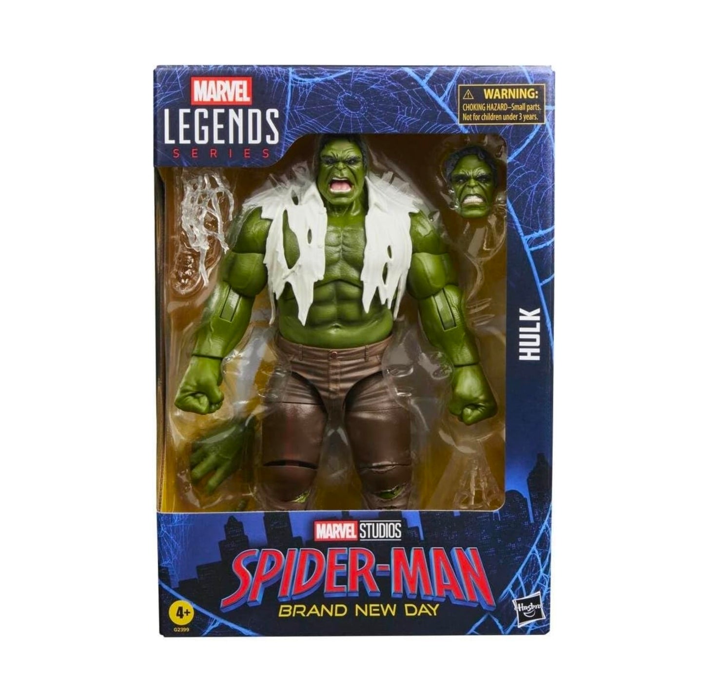 Hulk Figura de Accion Spiderman Brand New Day Marvel Legends 20 Cm